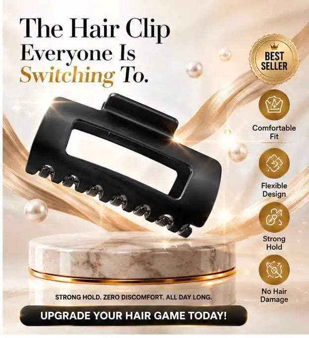 Flexible Hair Claw Clip