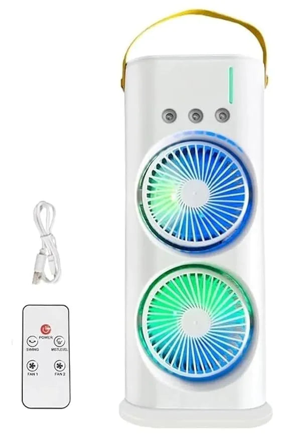 Portable Mini Air Cooling Fan – USB Rechargeable