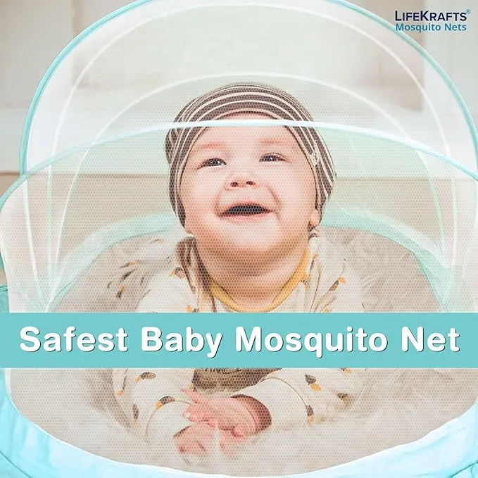 Baby Mosquito Net – Foldable & Portable Crib Protector
