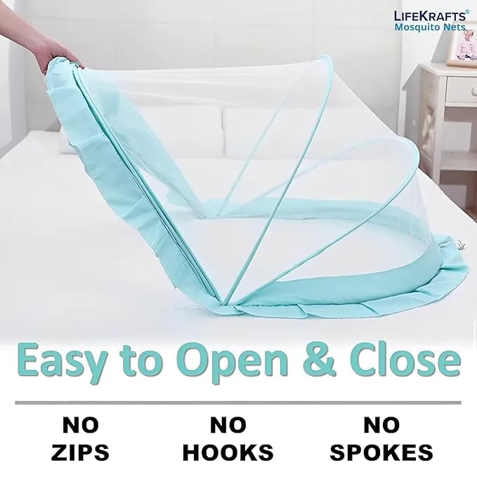 Baby Mosquito Net – Foldable & Portable Crib Protector