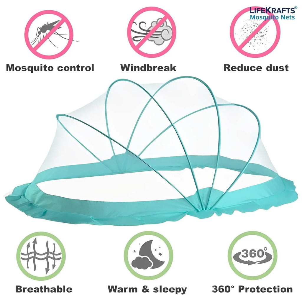 Baby Mosquito Net – Foldable & Portable Crib Protector