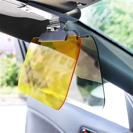 HD Anti-Glare Car Sun Visor – Day & Night Driving Protection